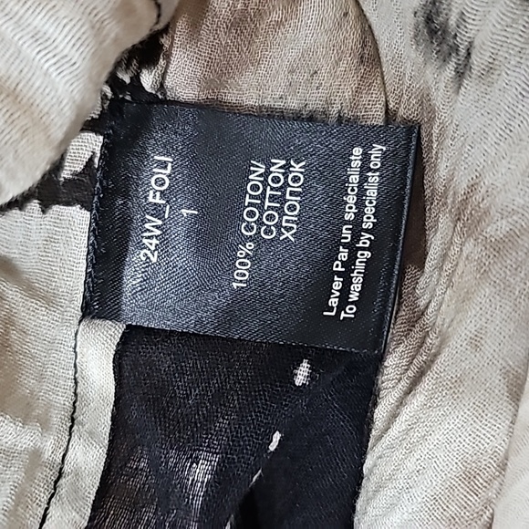 NWT Mes Demoiselles Anthropologie Talpa Blouse Tye-Dye Casual Sophisticated SZ1 - Picture 11 of 12